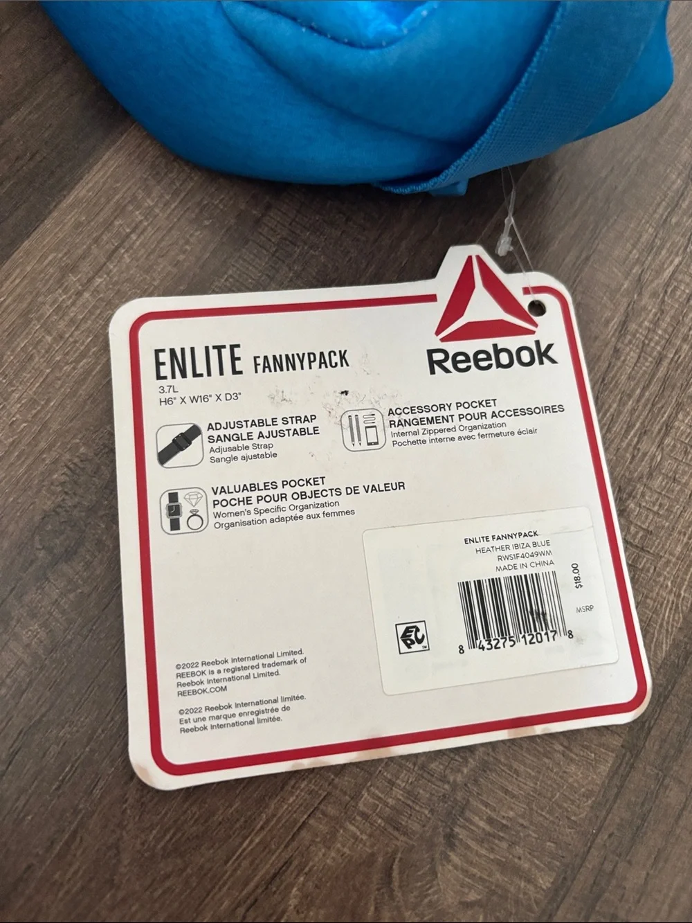 NWT Reebok enlite  Fanny pack - Picture 4 of 12